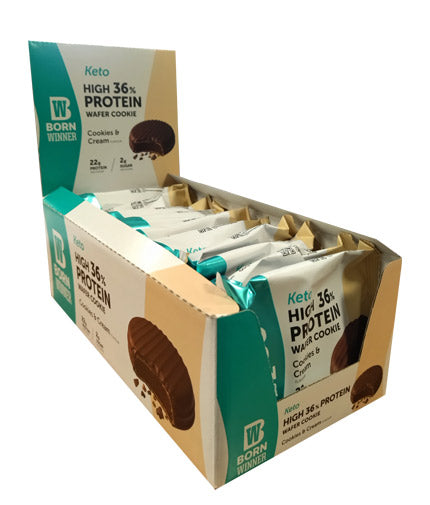 Cutie de biscuiti cu proteine KETO / 12 x 60 g