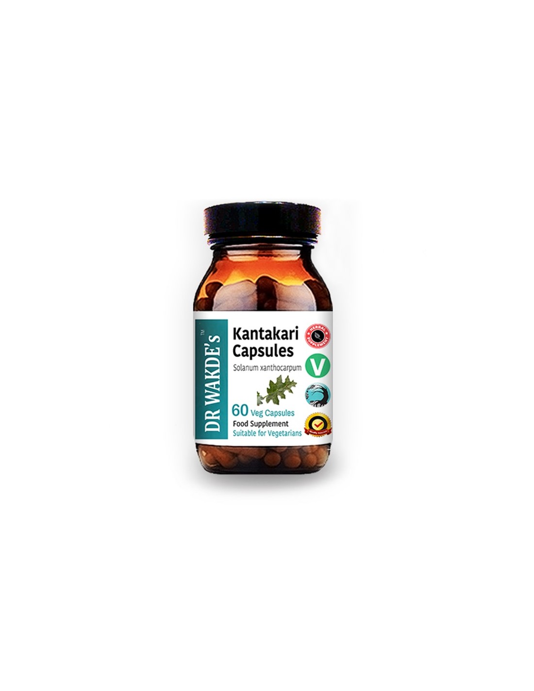 Kantakari / Kantakari Ayurveda, 60 capsule DR WAKDE's