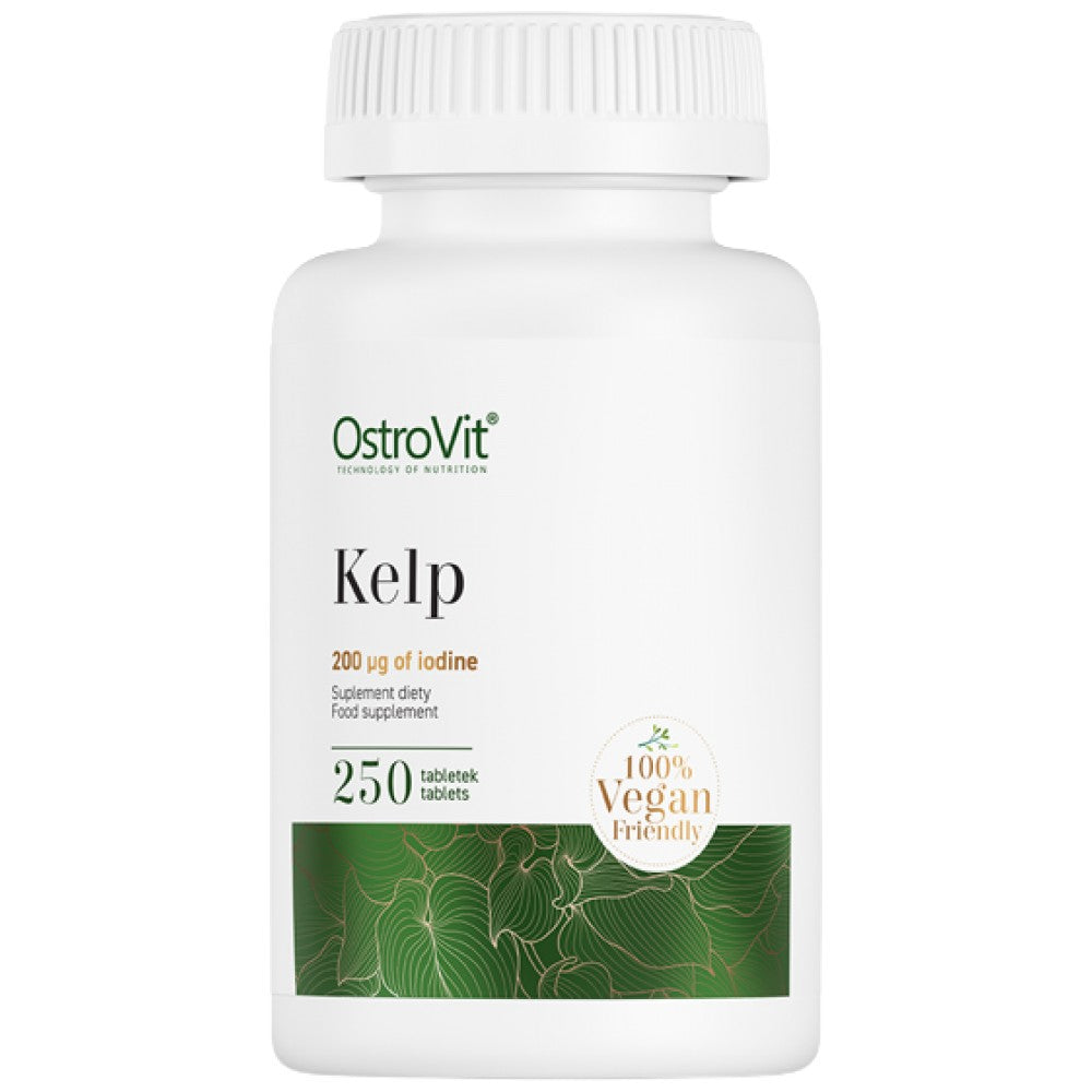 Kelp 200 mcg | Sursă de iod natural 250 de tablete