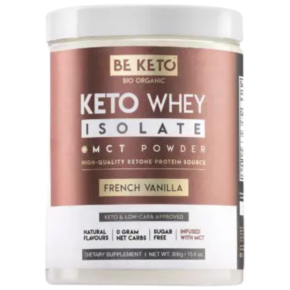 Keto Whey Isolat + MCT - 300 grame