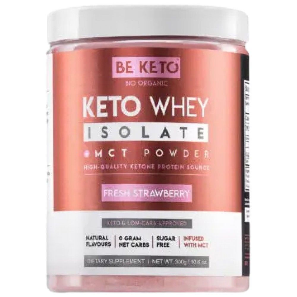 Keto Whey Isolat + MCT - 300 grame