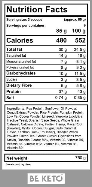 Keto Meal - 750 de grame
