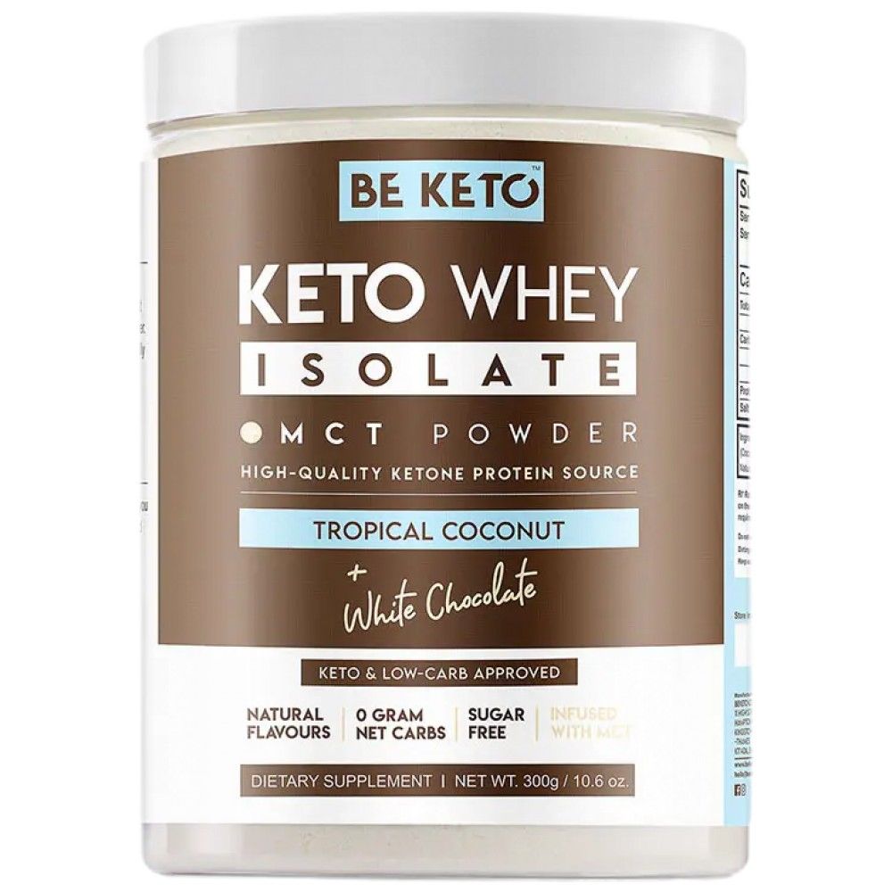 Keto Whey Isolat + MCT - 300 grame