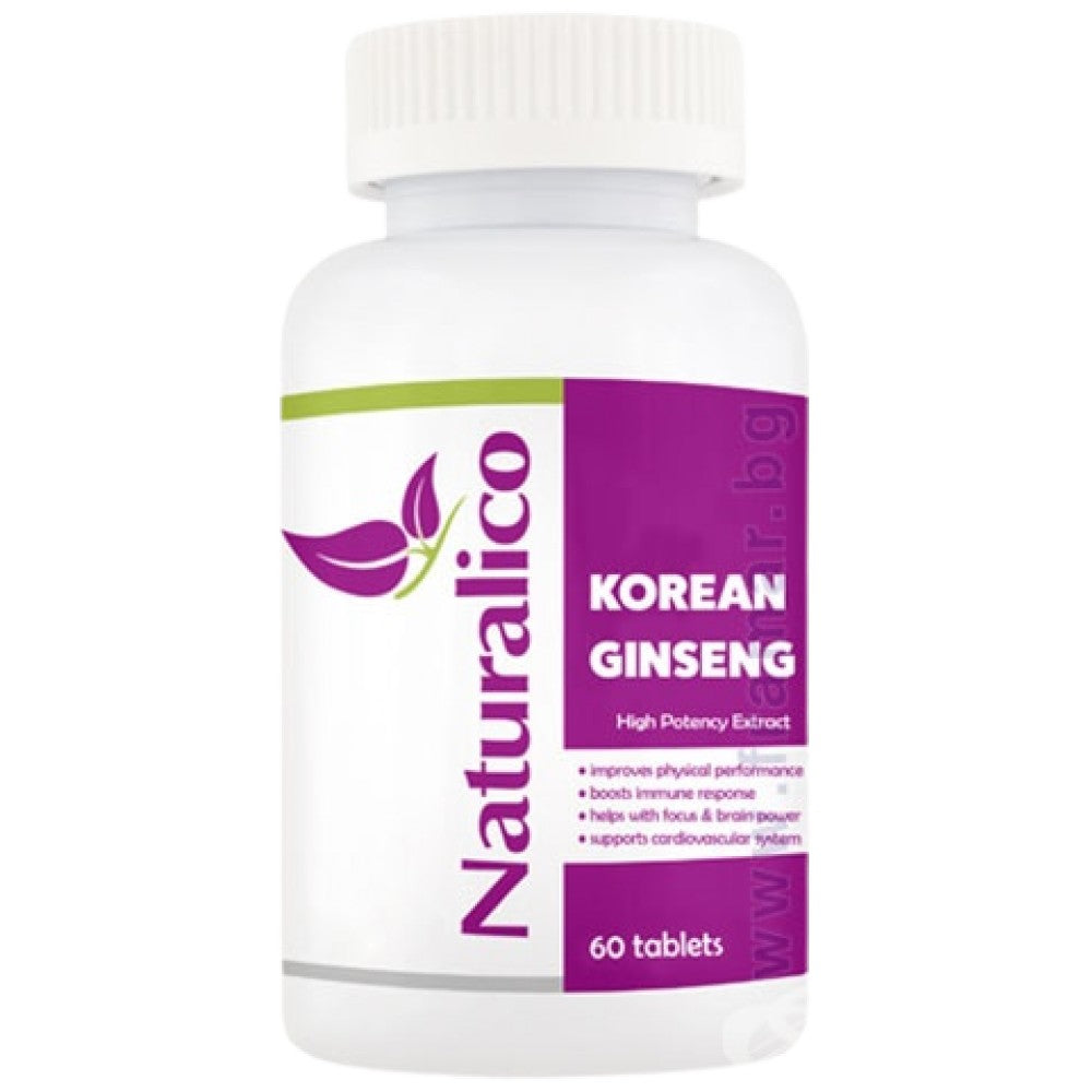 Ginseng coreean 1300 mg - 60 tablete