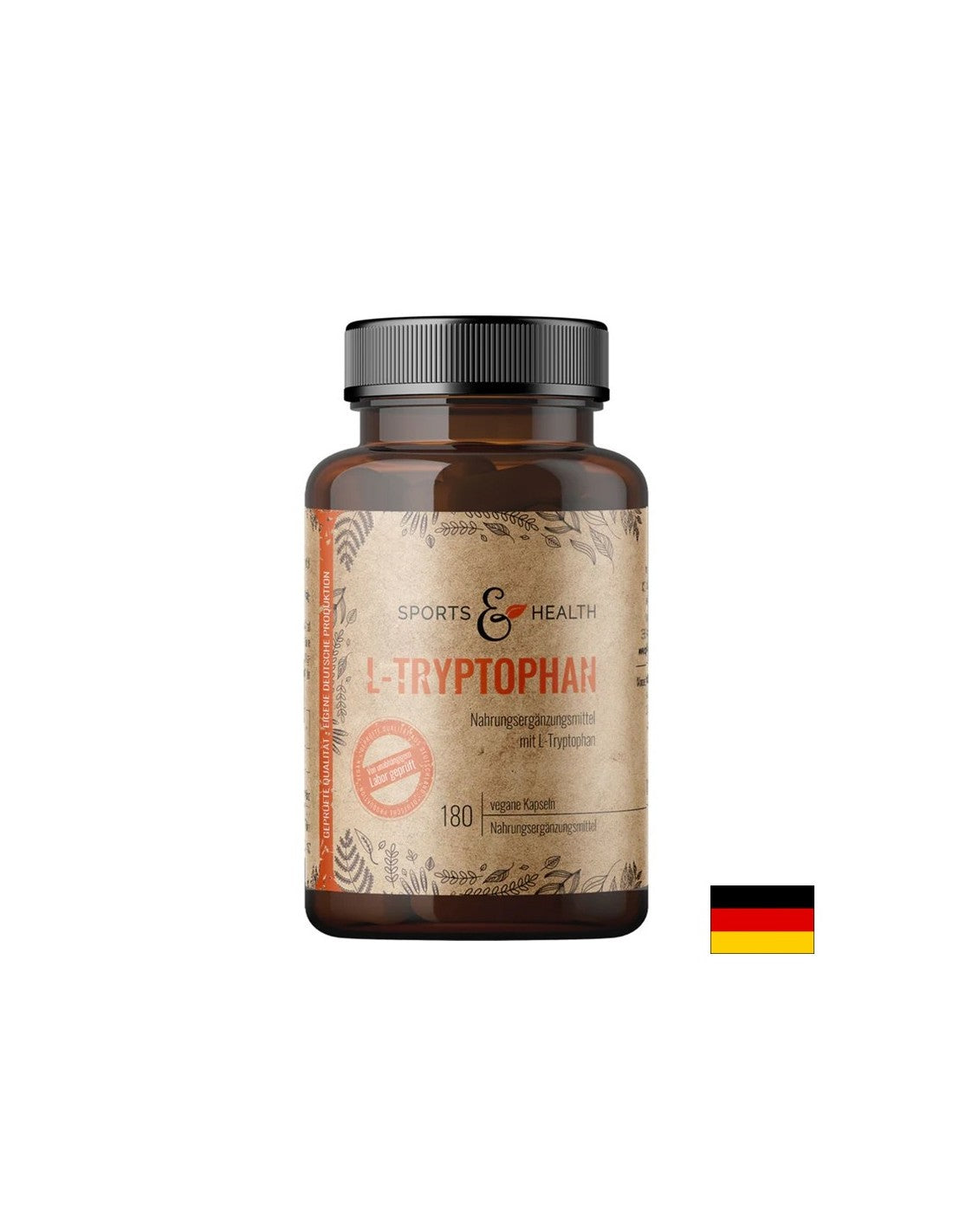 Stres și bună dispoziție - L-Triptofan, 500 mg x 180 capsule
