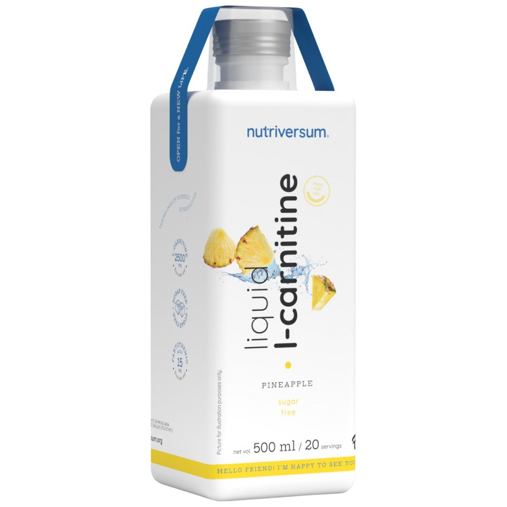 L-Carnitina lichid 2500 | cu crom - 500 ml