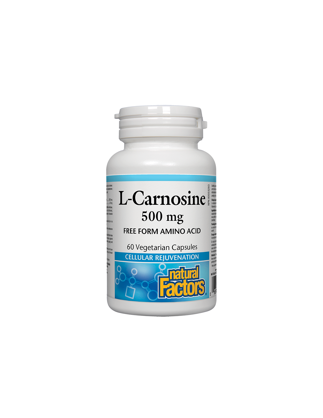 L-Carnosine/ L-Carnosine 500 mg x 60 capsule Natural Factors