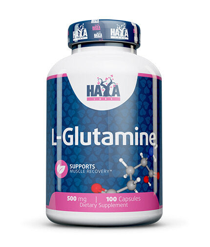 L-glutamina 500 mg. / 100 capsule.
