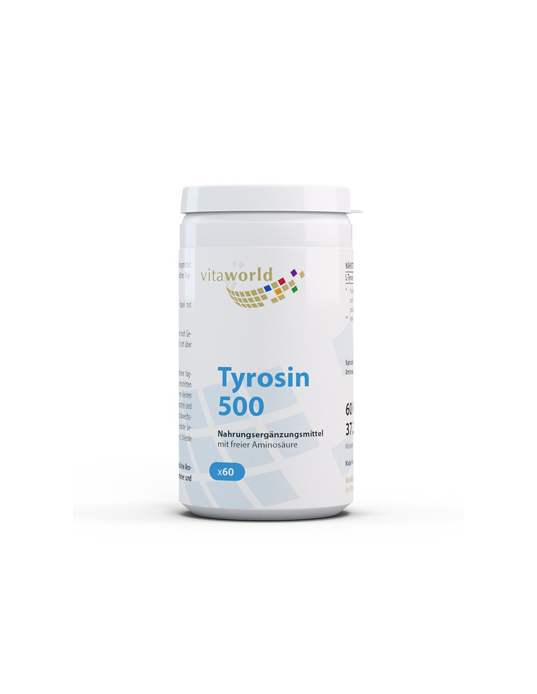 Glanda tiroida - L-Tyrosin, 500 mg/60 capsule