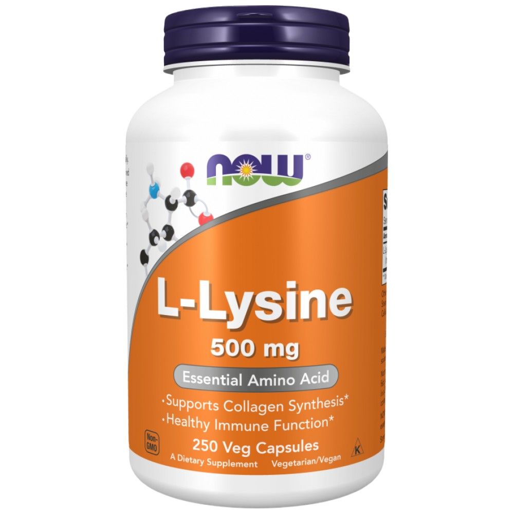 L-Lizină 500 mg - 250 capsule