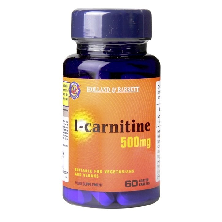L-carnitină 500mg 60 comprimate HOLLAND & BARRETT
