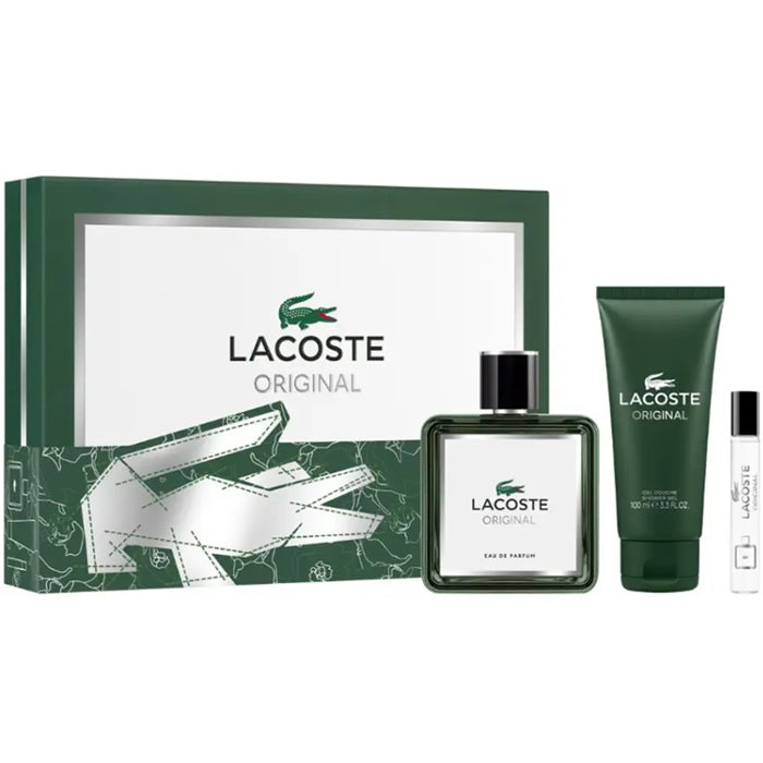 Lacoste Original Eau De Parfum Spray 100ml Set 3 Bucuri