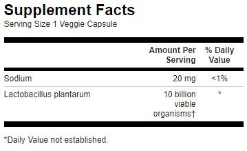 Lactobacillus Plantarum / L Plantarum - 30 capsule