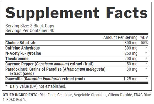 Lipo 6 Black / Intense - 120 capsule