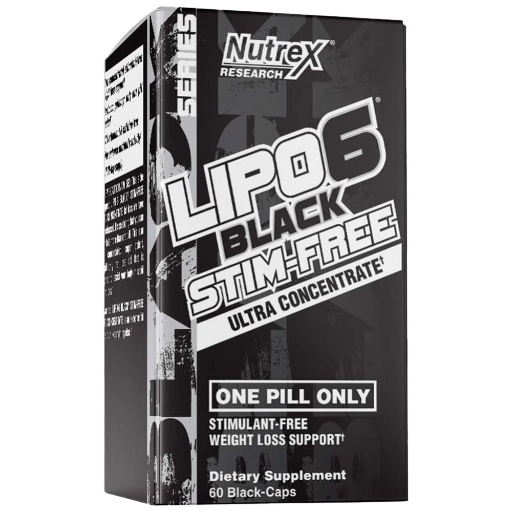 Lipo 6 Black Ultra Concentrat / Fără Stim - 60 capsule