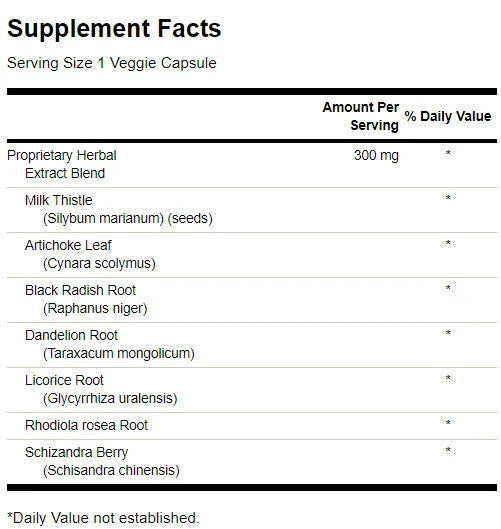 Liver Tone Liver Detox Formula 300 mg - 120 capsule