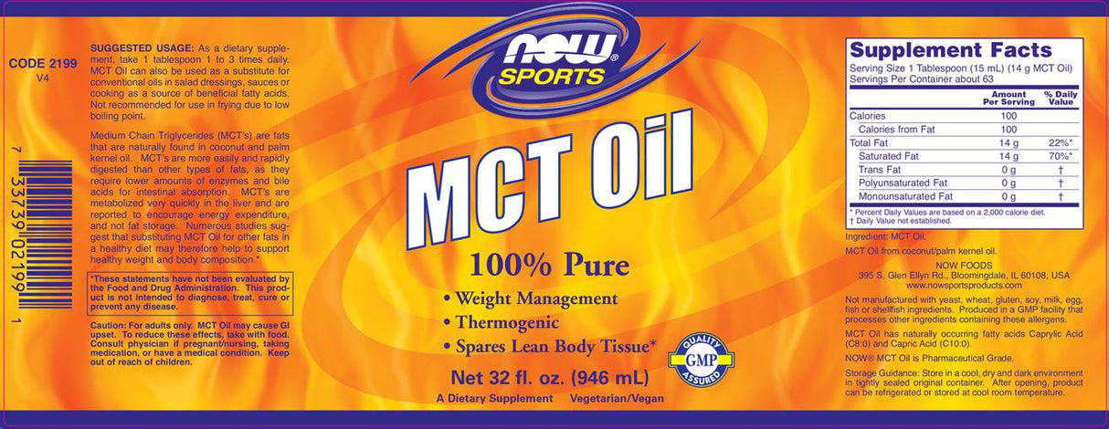 Ulei MCT - 473 ml