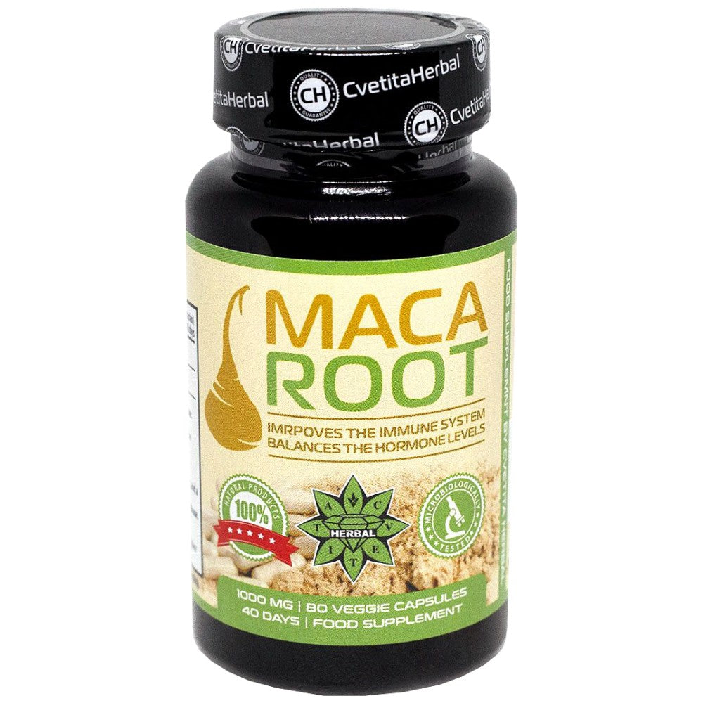 Rădăcină de Maca - 80 capsule
