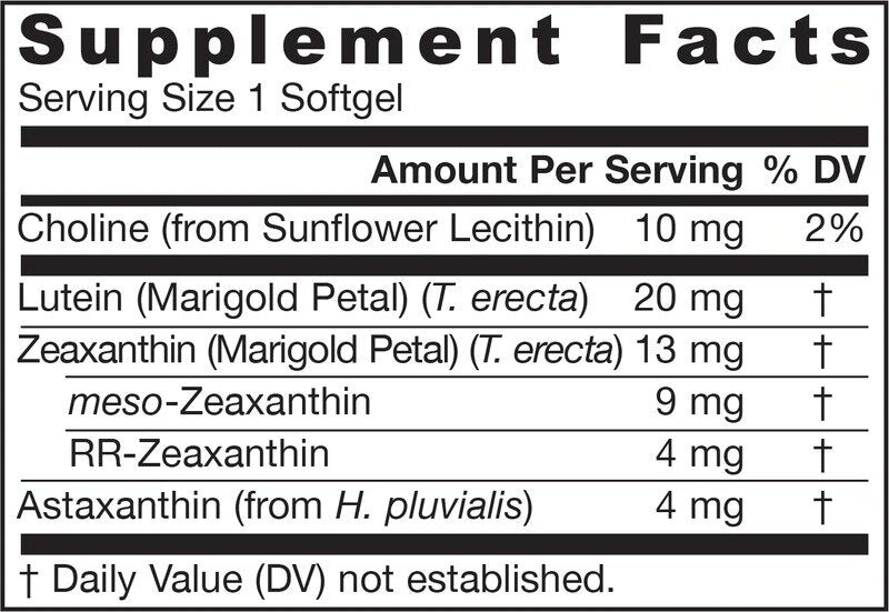 Factori de protecție a maculei - 30 capsule de gel