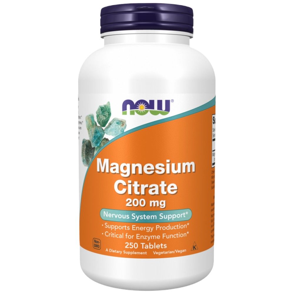 Citrat de magneziu 200 mg - 250 tablete