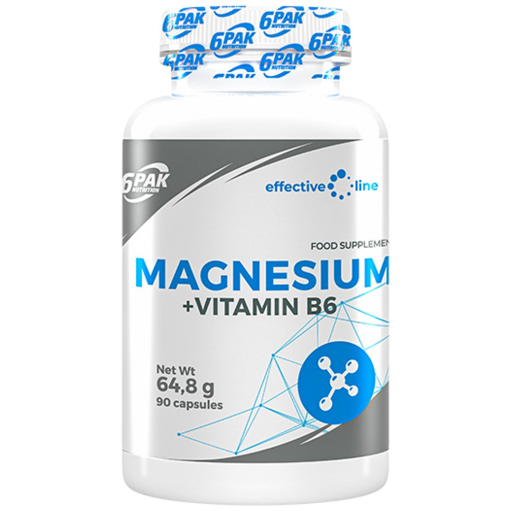 Magneziu + Vitamina B6 - 90 capsule