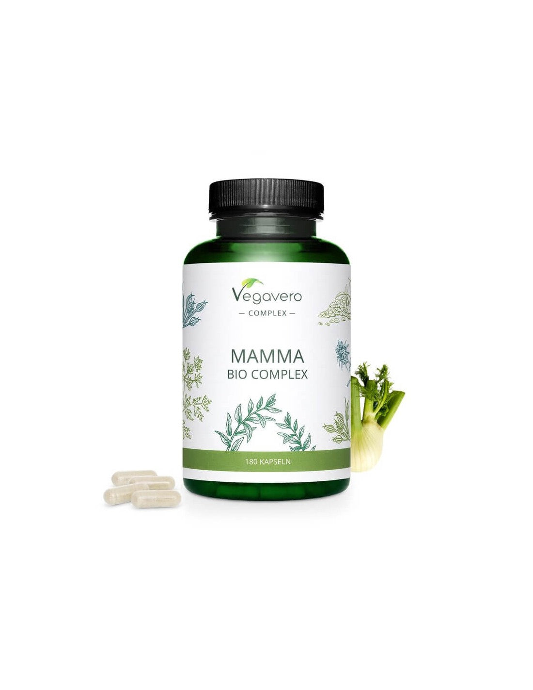 Mamma Bio Complex, 180 de capsule, 100% Vegan Vegavero