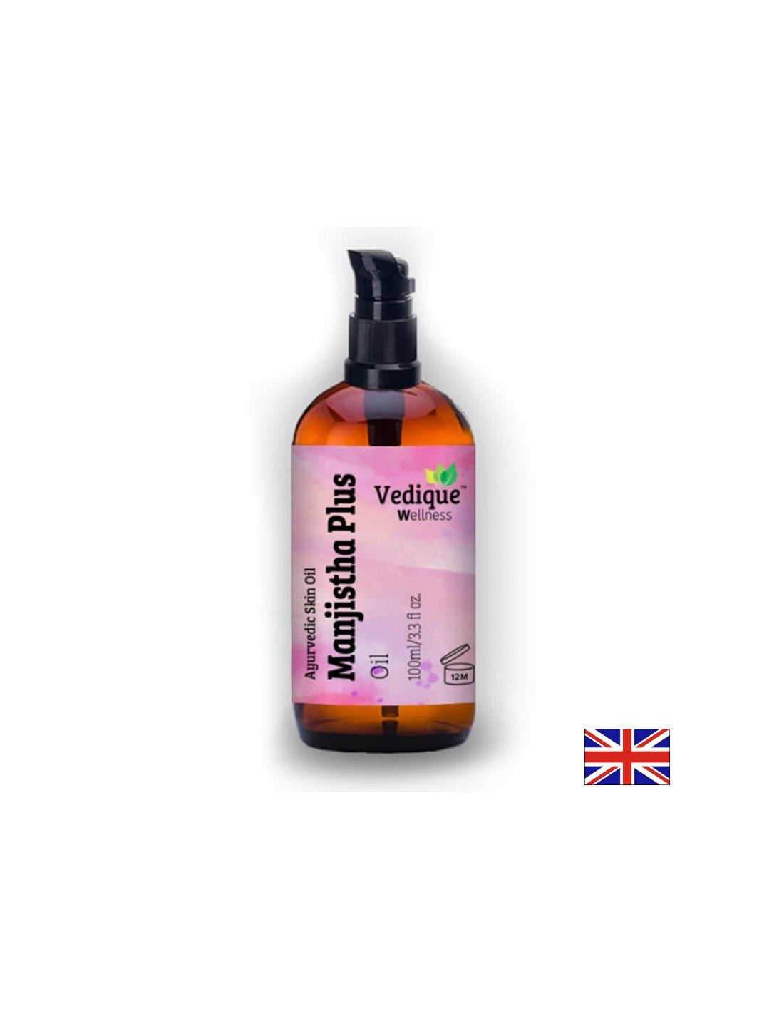 Ulei de masaj pentru fata Manjista Plus (Manjistha) - pentru acnee, eczeme, psoriazis, mancarime, 100 ml