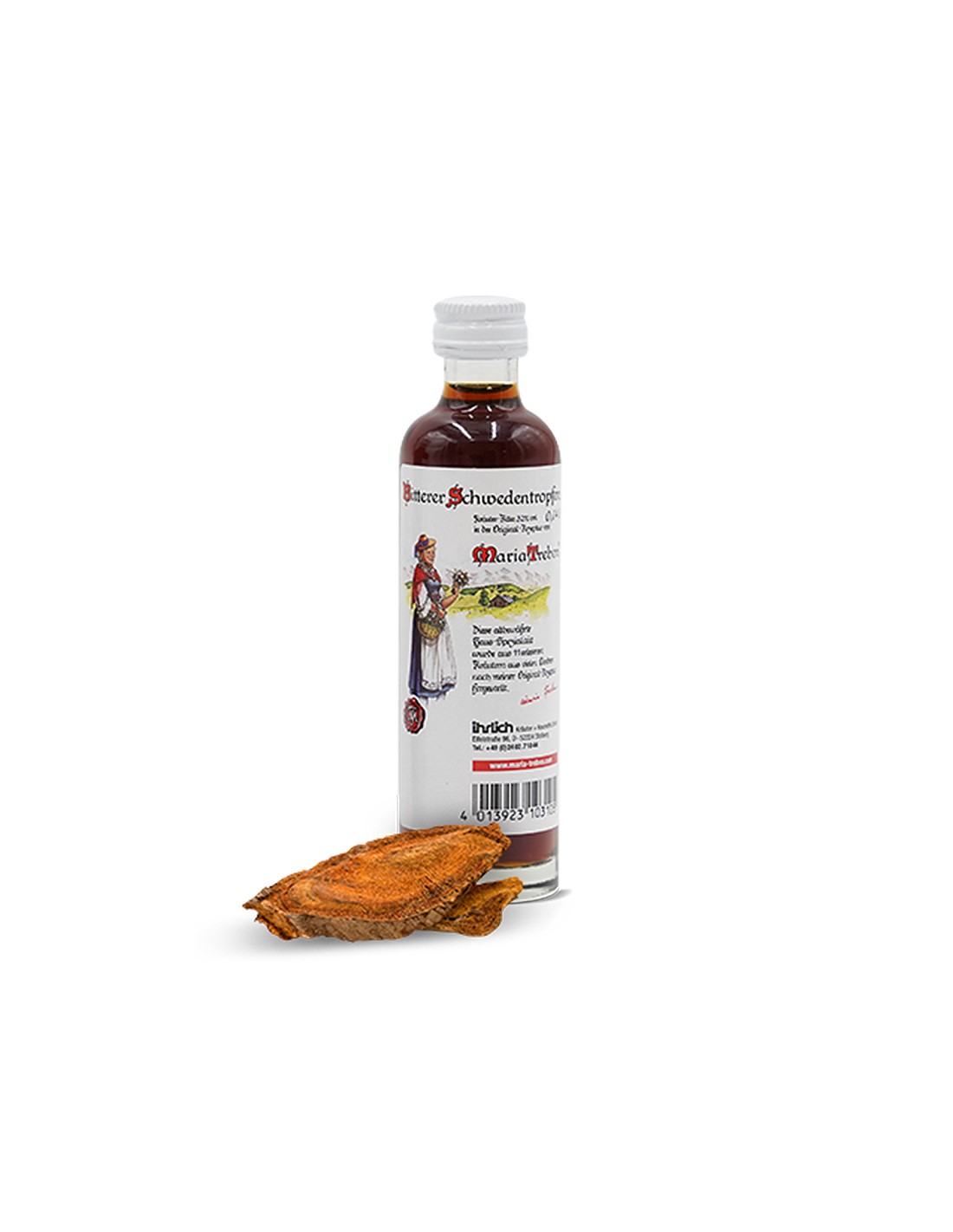 Maria Treben® Swedish Bitters - Sănătatea stomacului, ficatului și vezicii biliare, 40 ml