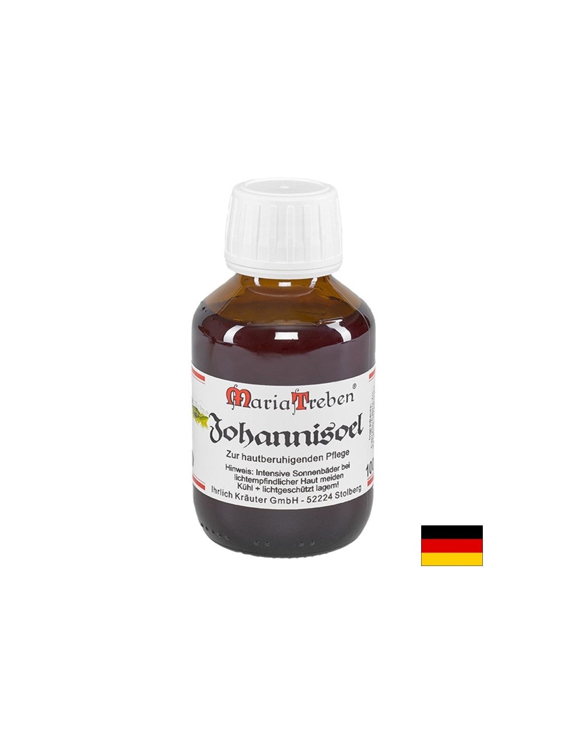 Ulei de sunătoare - piele uscată și reactivă - Maria Treben® Johannisöl, 100 ml