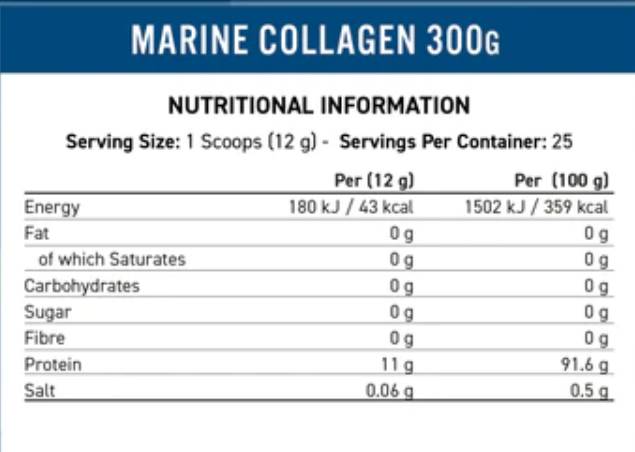 Pulbere de colagen marin - 300 de grame