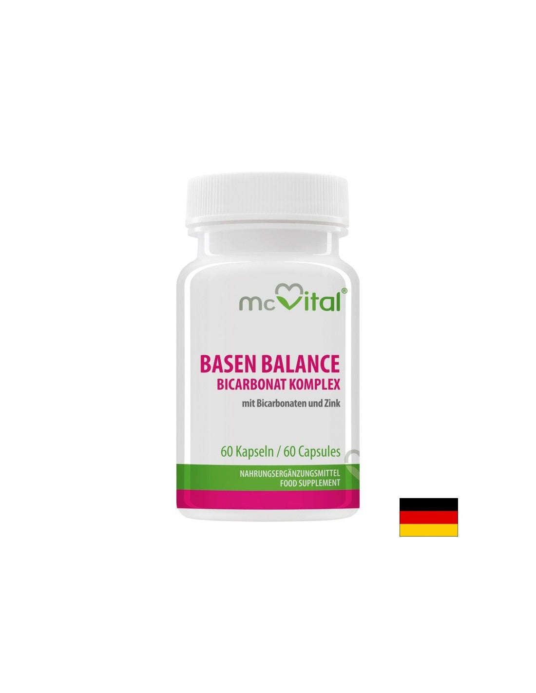 McVital® Basen Balance - Complex de bicarbonat, 60 capsule Vitabay