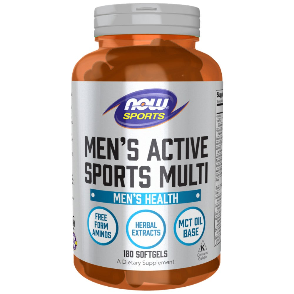 Sporturi active pentru bărbați multi - 180 de capsule de gel