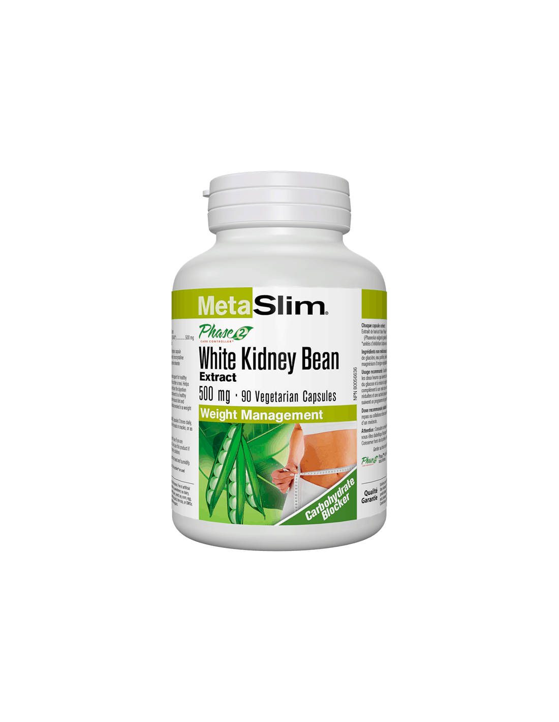 MetaSlim® Phase 2® White Kidney Bean 500 mg x 90 capsule