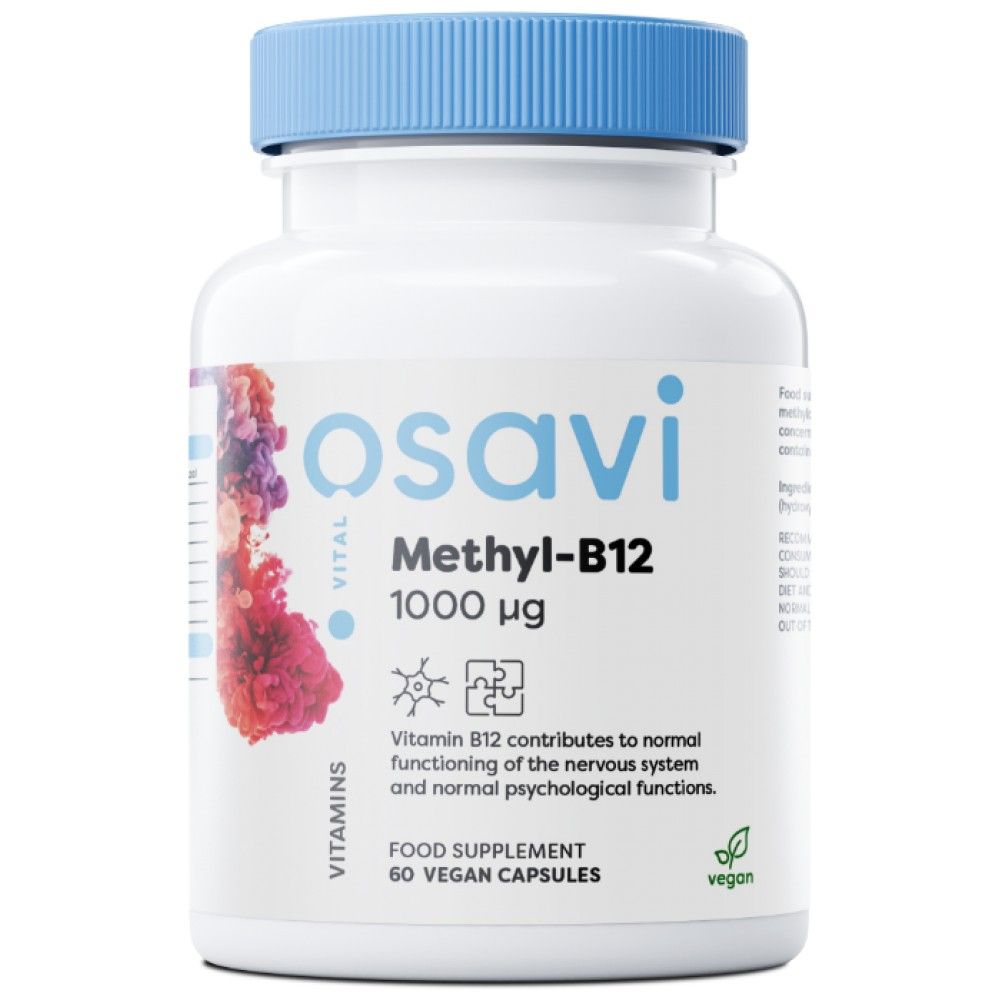 Metil B-12 1000 mcg - 60 capsule