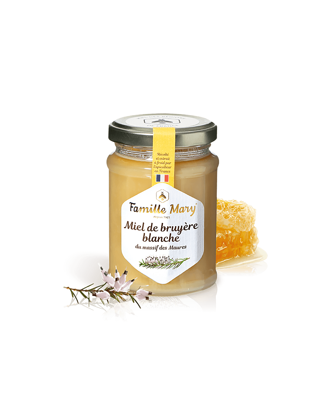 Miere din flori de erica albă - Miel de bruyère blanche, 230 g