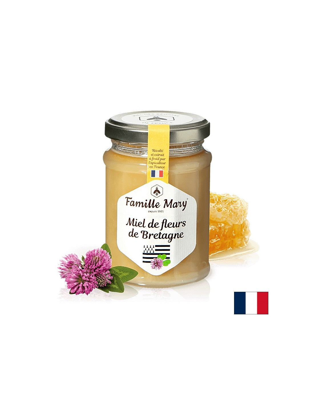 Miere de flori din Bretania, Franta - Miel de fleurs de Bretagne, 230 g