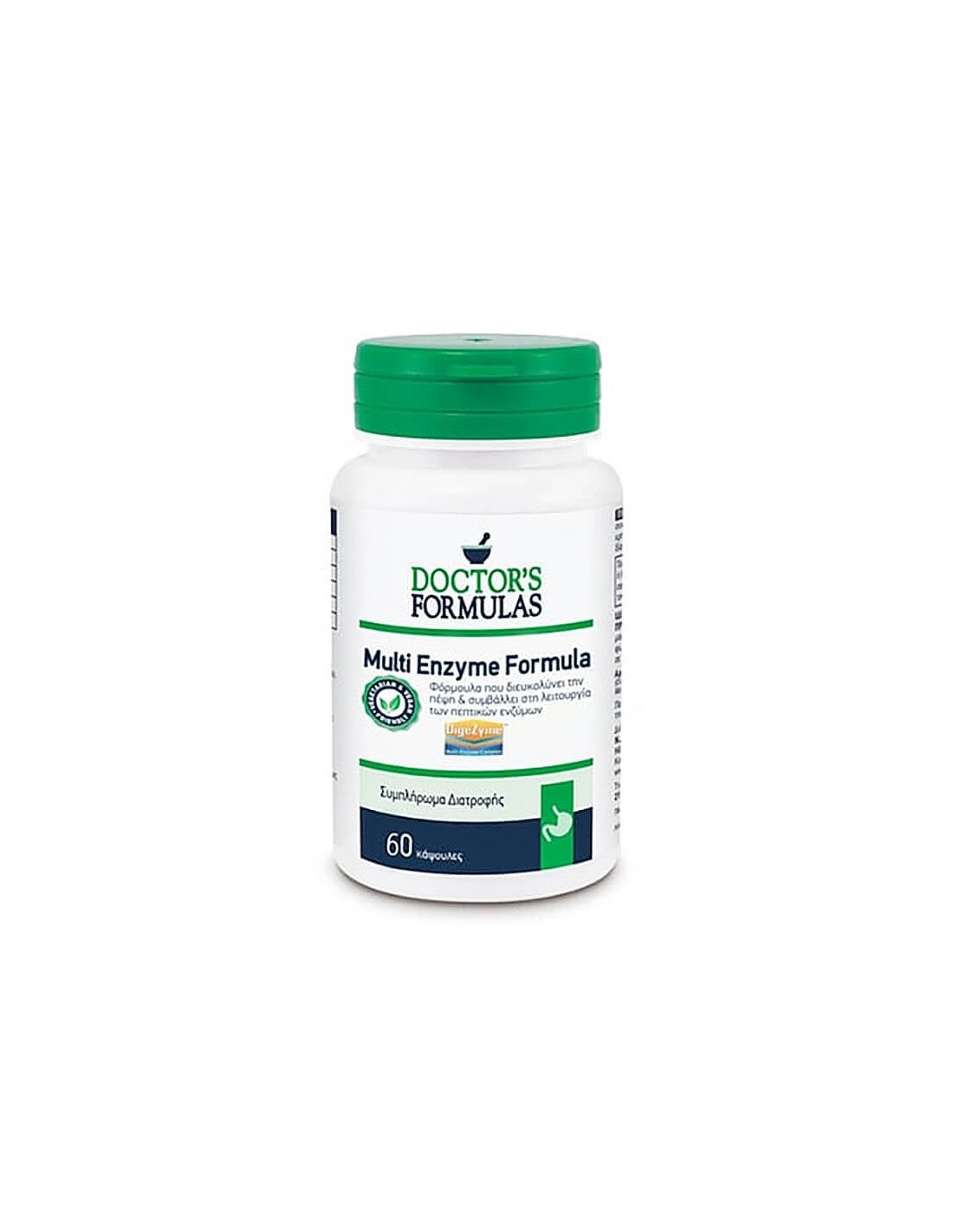 Multi Enzyme Formula, 60 de capsule Doctor's Formulas