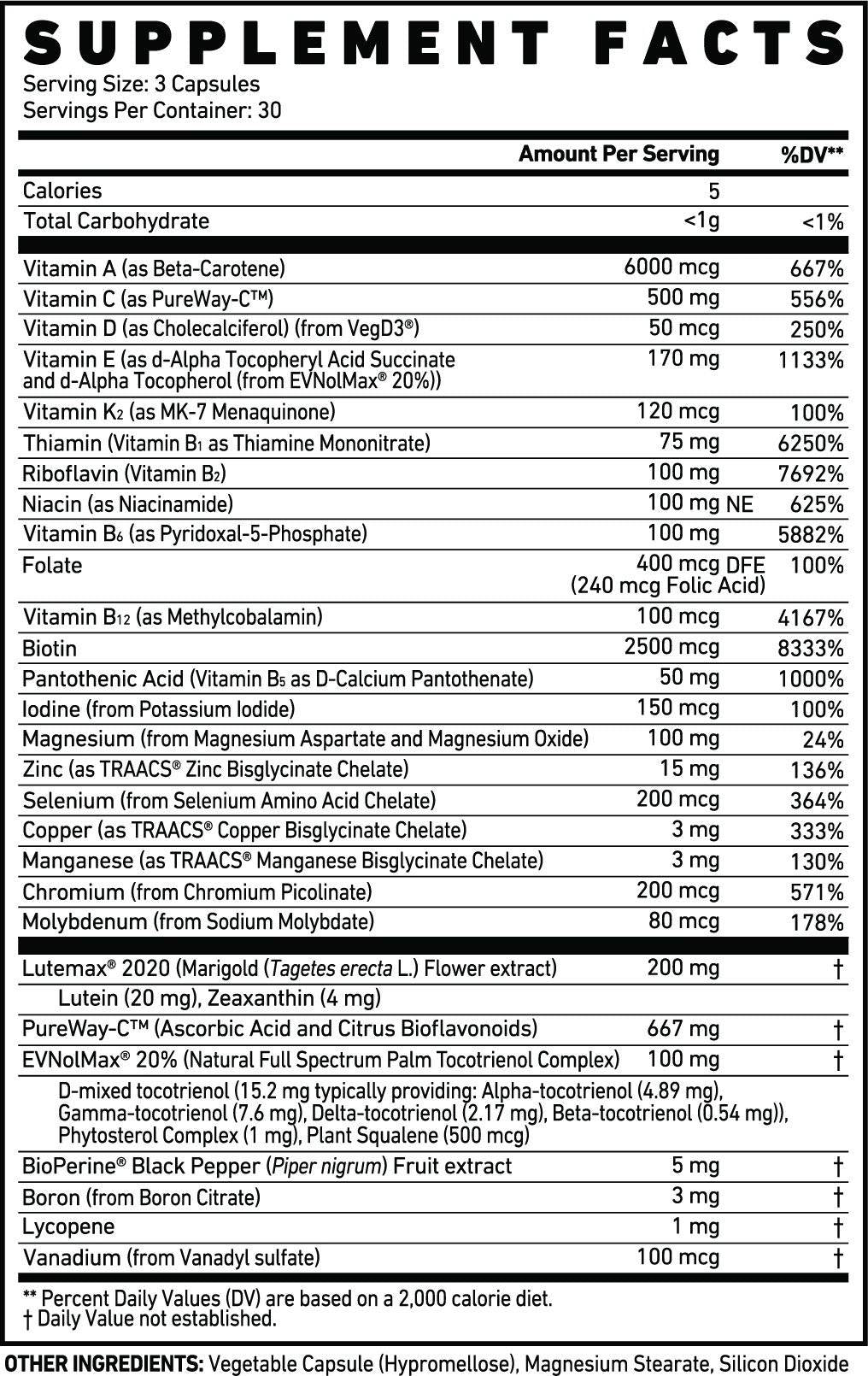 Multi | Sport Vitamine & Minerale - 90 capsule