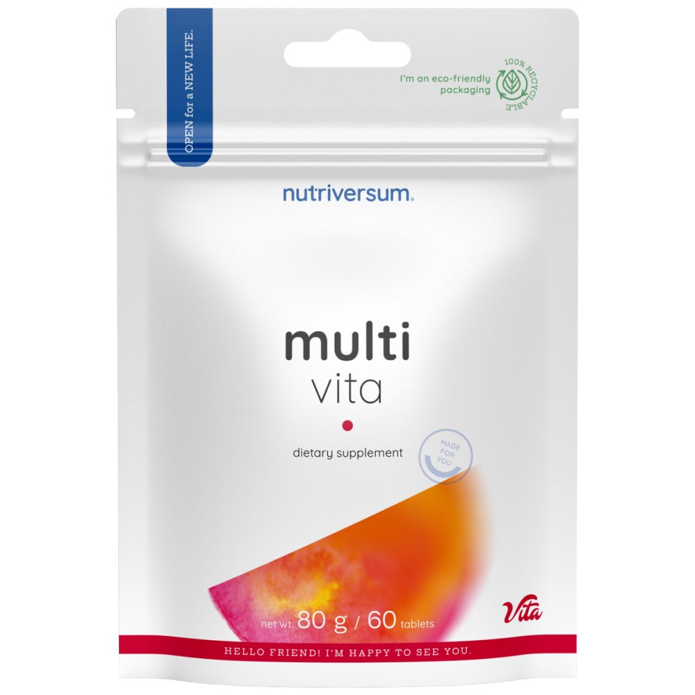 Multi Vita | Formula complexă de multivitamine - 60 de tablete