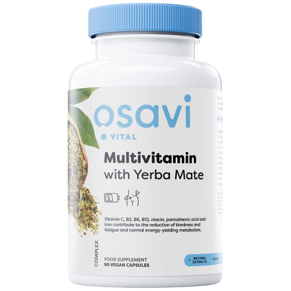 Multivitamine cu Yerba Mate - 180 capsule