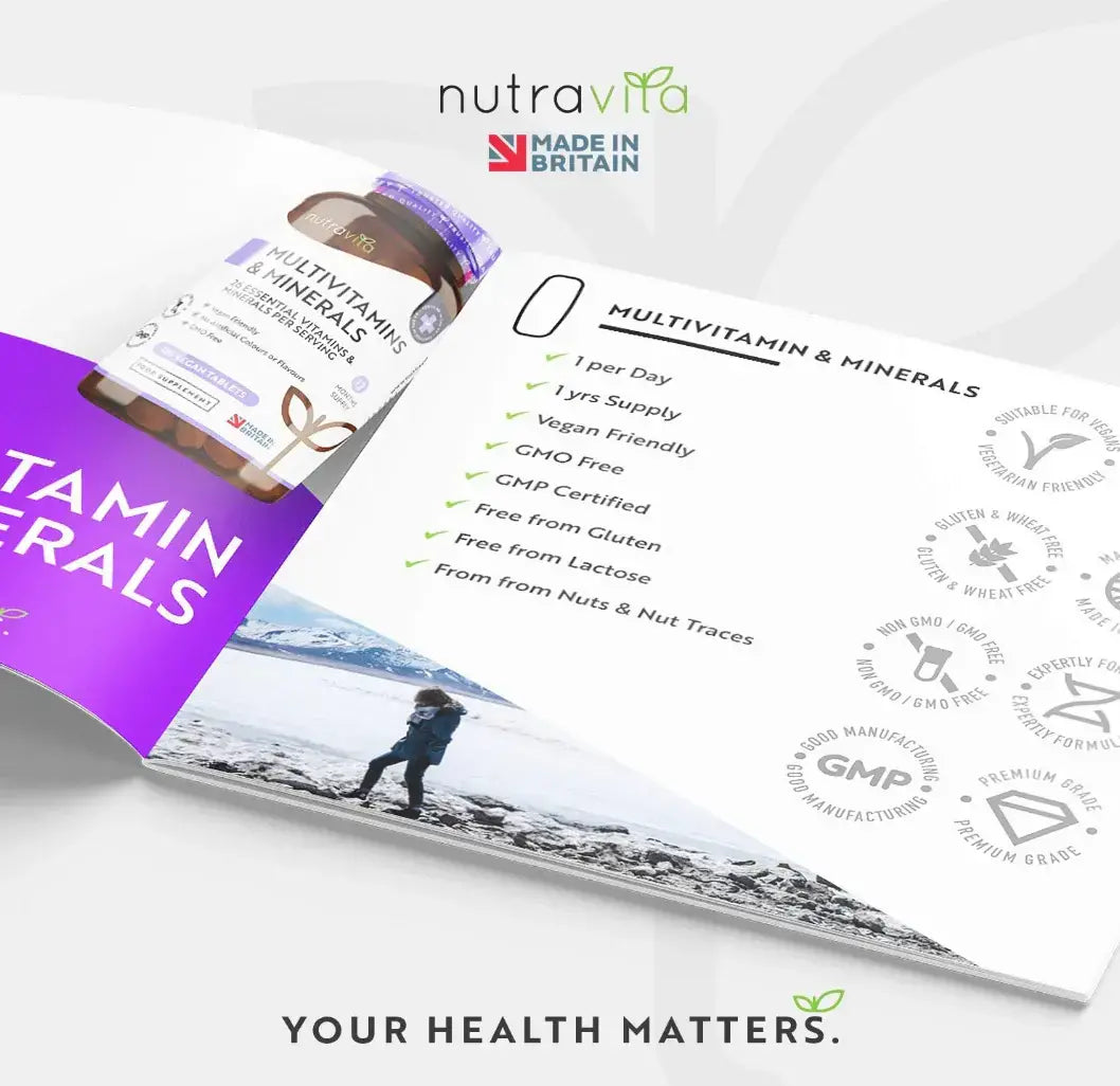 Multivitamine - 26 Ingrediente Esentiale /365 tablete, 365 zile/ Nutravita