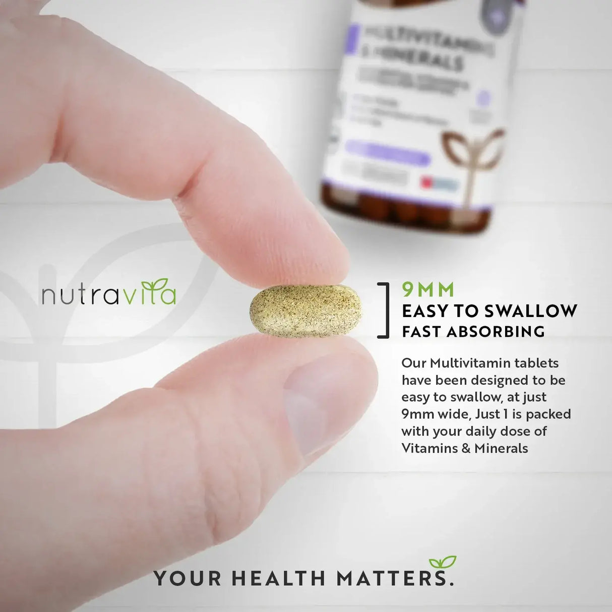 Multivitamine - 26 Ingrediente Esentiale /365 tablete, 365 zile/ Nutravita