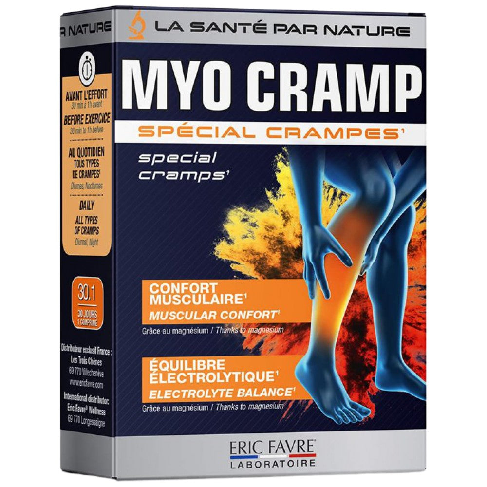 Myo Cramp | Formula specială pentru crampe - 30 de tablete