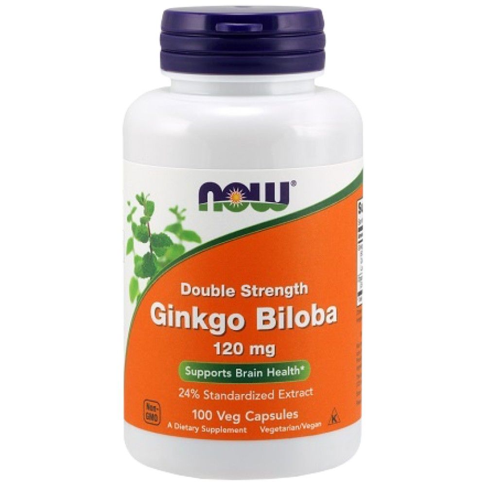 Ginkgo Biloba 120 mg / Dubla putere - 100 capsule