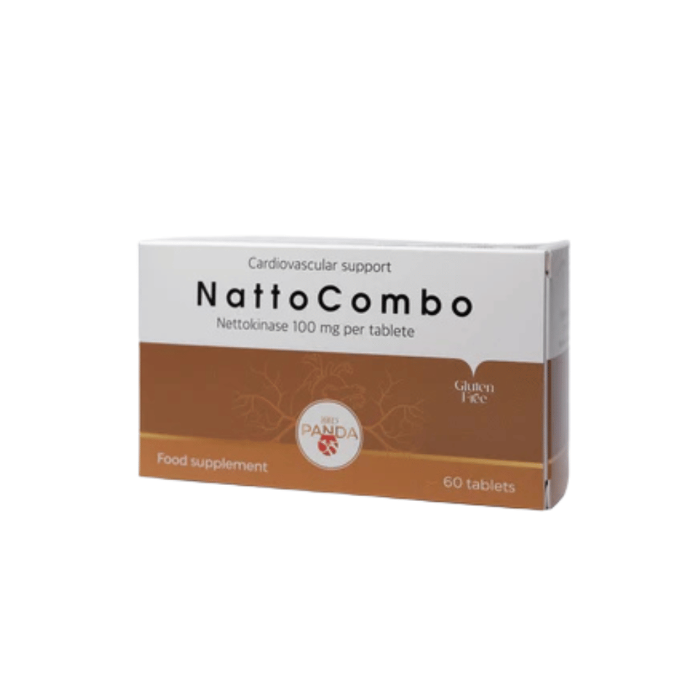 NattoCombo – 60 таблетки /натокиназа, бромелаин, кверцетин и витамин C/