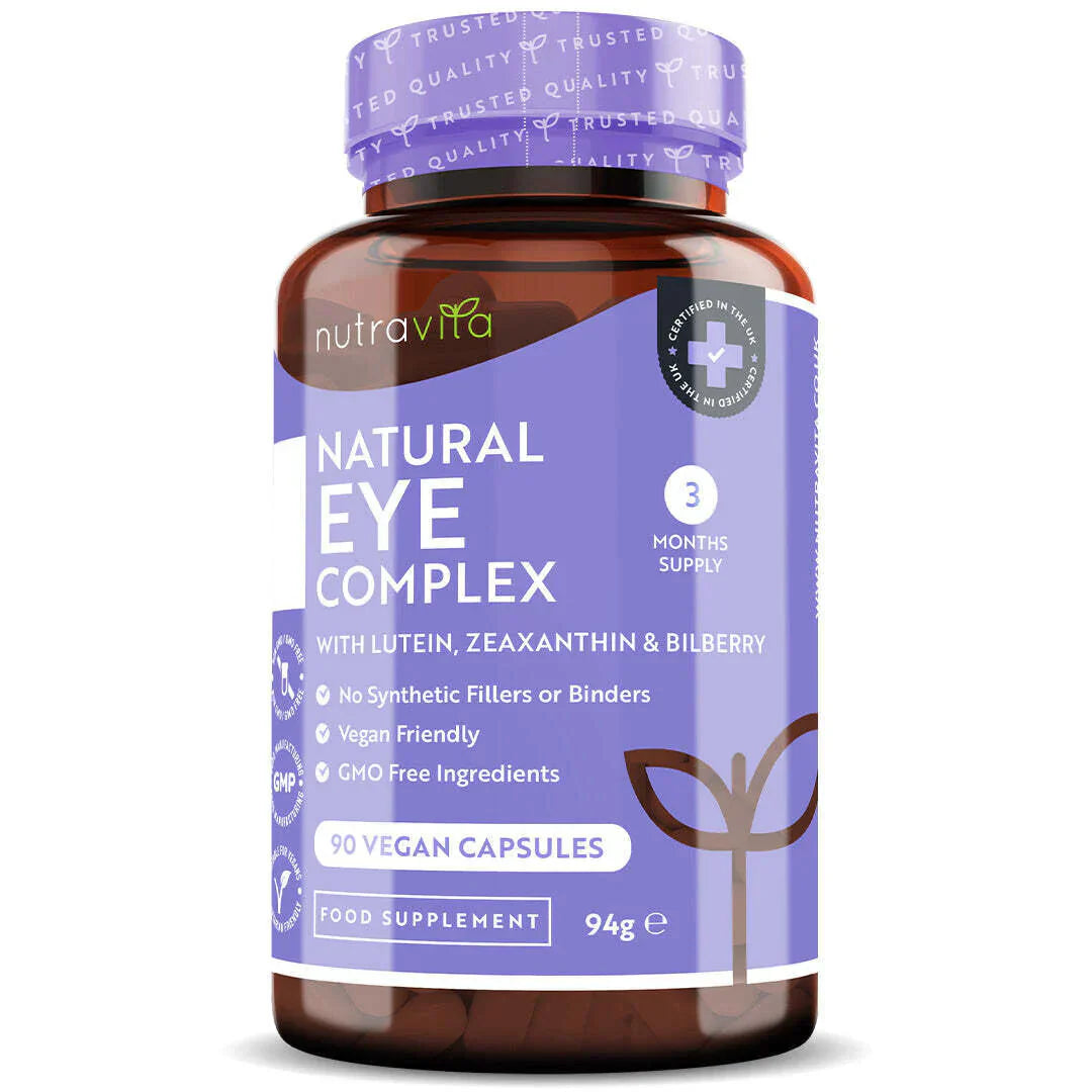 Vitamine pentru ochi /naturale/ - Natural Eye Complex 90 capsule vegane