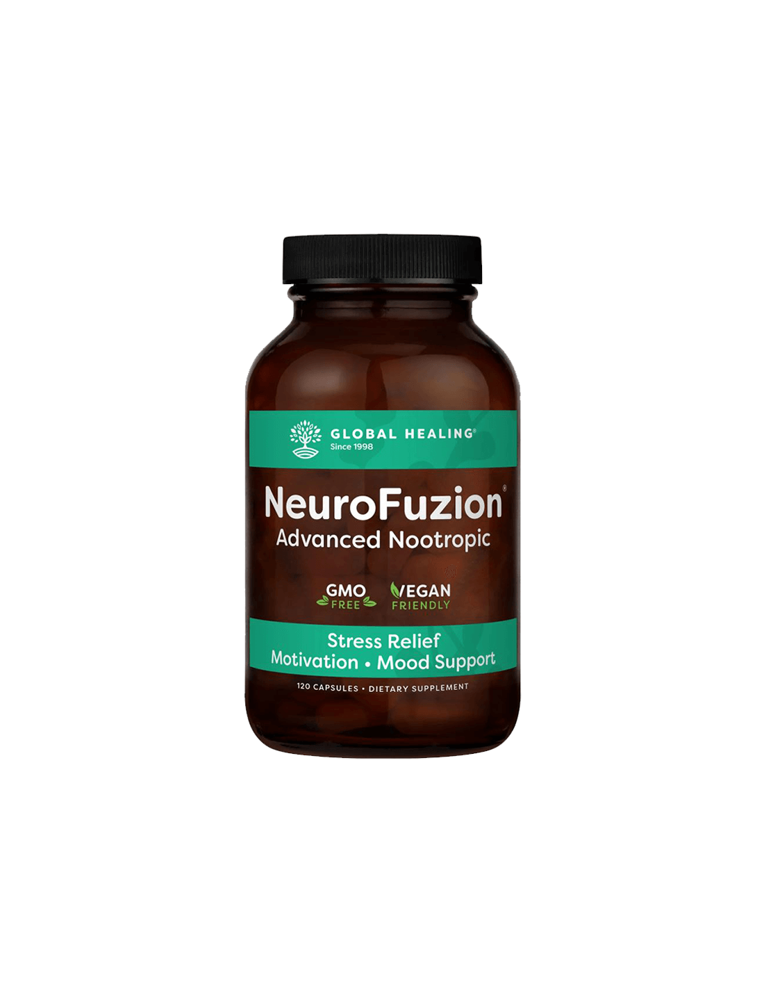 Neurofuzion® - Ierburi și minerale împotriva stresului și tensiunii, 120 capsule Global Healing