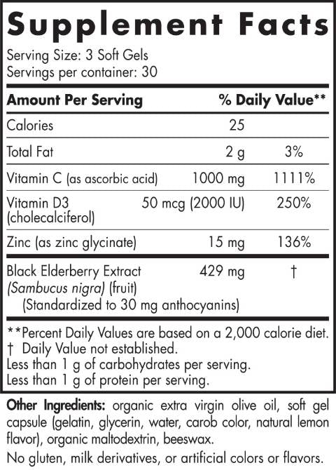 Nordic Immune Daily Defense - 90 de capsule de gel