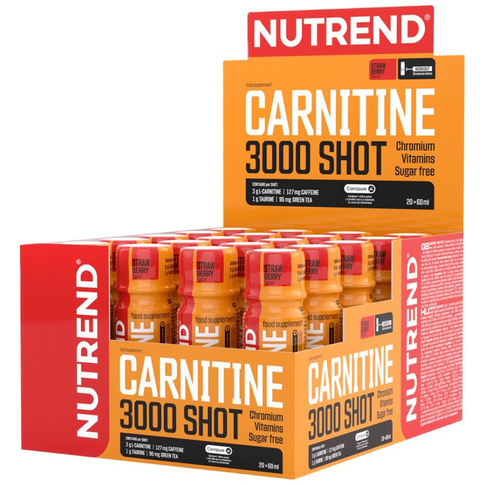 Carnitine 3000 Shot - 20 x 60 ml