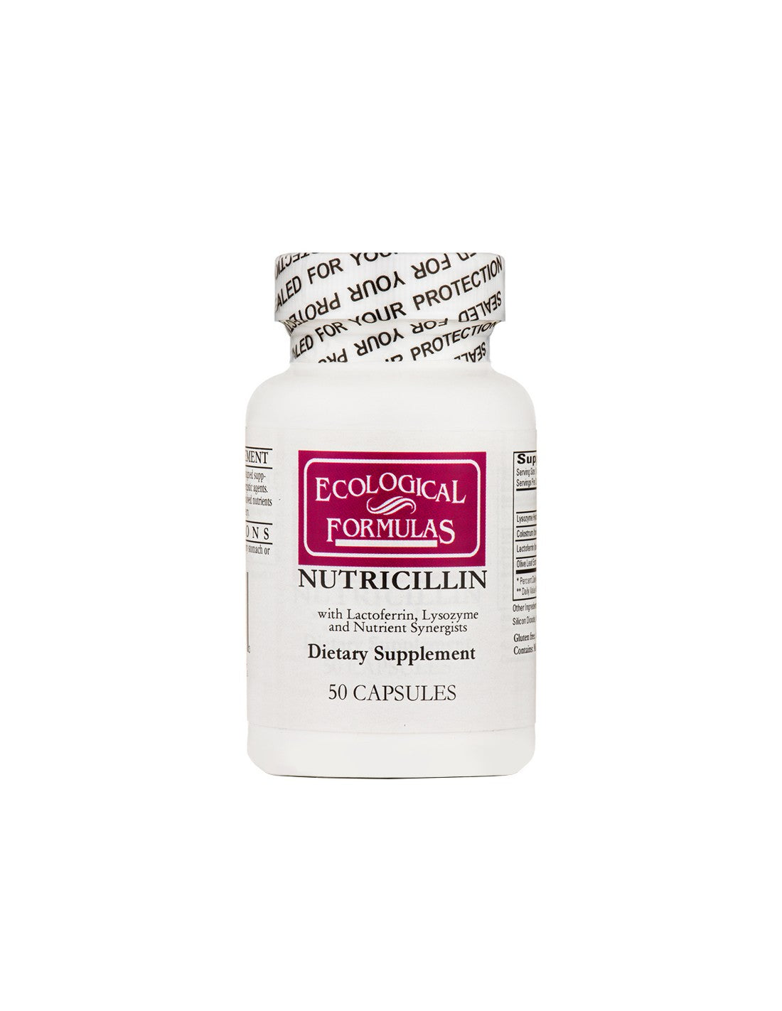 Nutricilină - Nutricilină, 50 capsule Formule ecologice